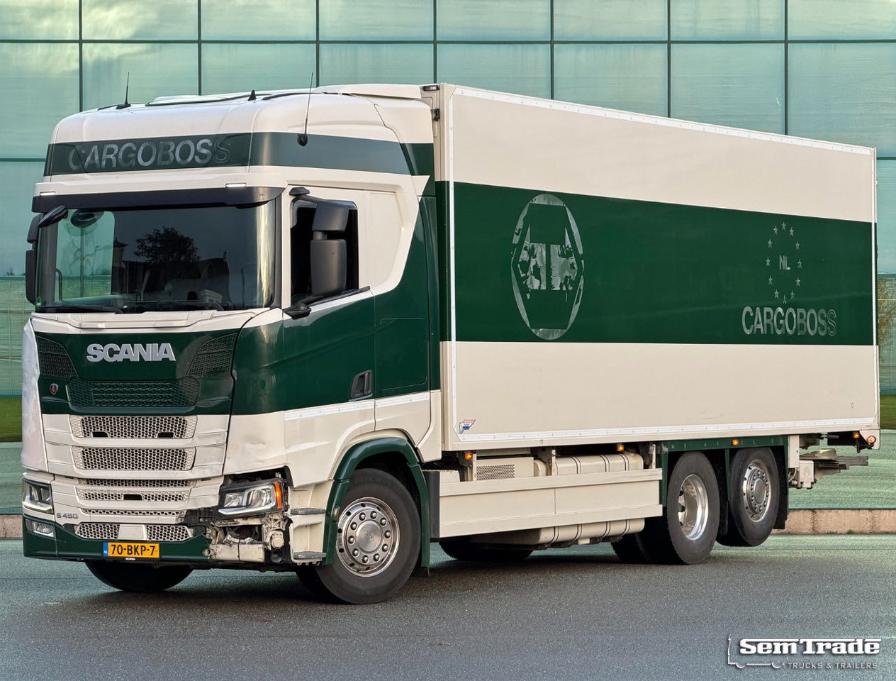 Scania S450 Full AIR Retarder VAN Beurden Isolated BOX Hydrarolls TRS Cooling NL-Truck - Hladnjača: slika 1 Scania S450 Full AIR Retarder VAN Beurden Isolated BOX Hydrarolls TRS Cooling NL-Truck - Hladnjača: slika 1