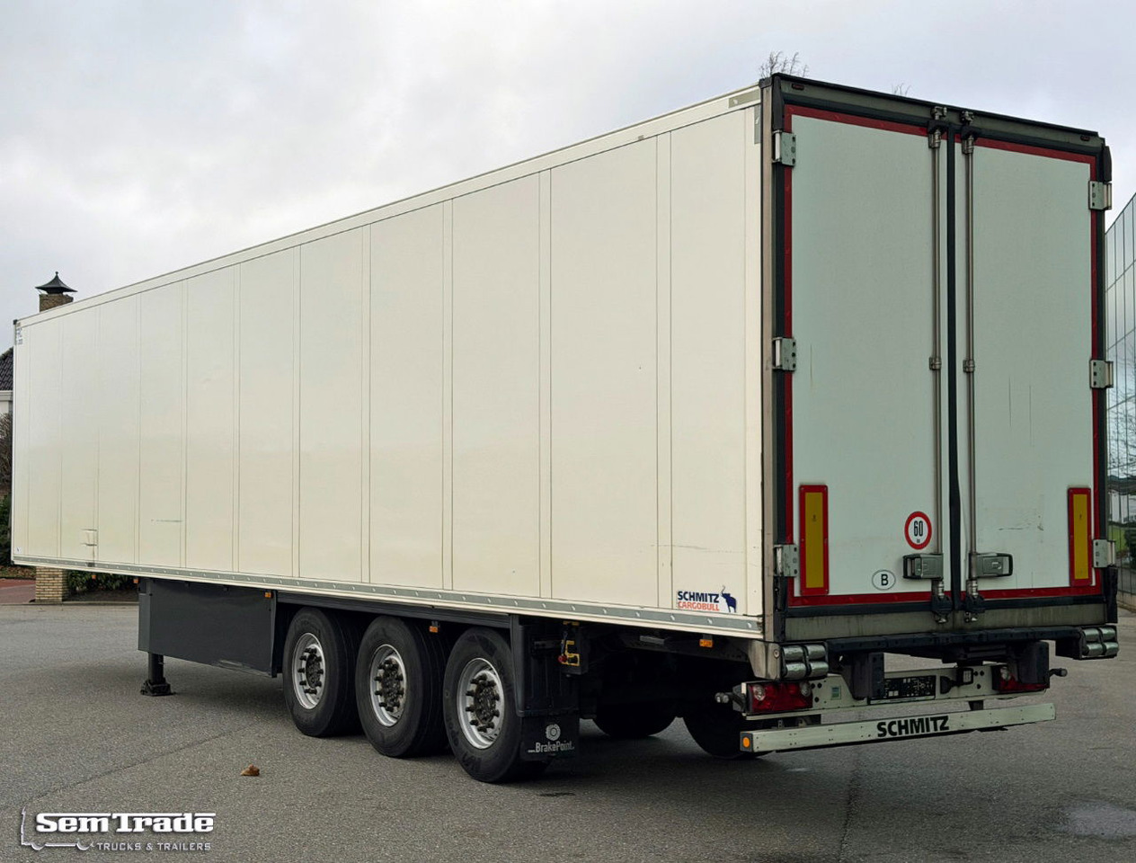 Schmitz Cargobull SCBS3B Carrier Vector 1550 With 6286 Engine Hours Pallet BOX Disc Brakes Belgium-Trailer - Poluprikolica hladnjače: slika 3 Schmitz Cargobull SCBS3B Carrier Vector 1550 With 6286 Engine Hours Pallet BOX Disc Brakes Belgium-Trailer - Poluprikolica hladnjače: slika 3