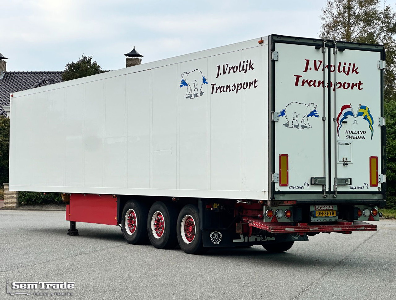 Schmitz Cargobull SKO 24 Carrier Maxima 1300 Flower Wide 2X Lift Axle - Poluprikolica hladnjače: slika 3 Schmitz Cargobull SKO 24 Carrier Maxima 1300 Flower Wide 2X Lift Axle - Poluprikolica hladnjače: slika 3