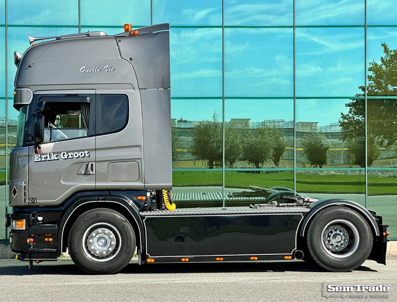 Scania R164-480 V8 Retarder Manual Gearbox Showtruck Completely Rebuild Unique Condition - Tegljač: slika 2 Scania R164-480 V8 Retarder Manual Gearbox Showtruck Completely Rebuild Unique Condition - Tegljač: slika 2