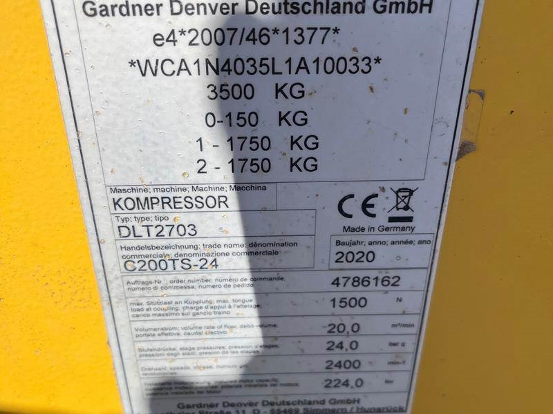 Compair C 200 TS - 24 - Kompresor za vazduh: slika 2 Compair C 200 TS - 24 - Kompresor za vazduh: slika 2