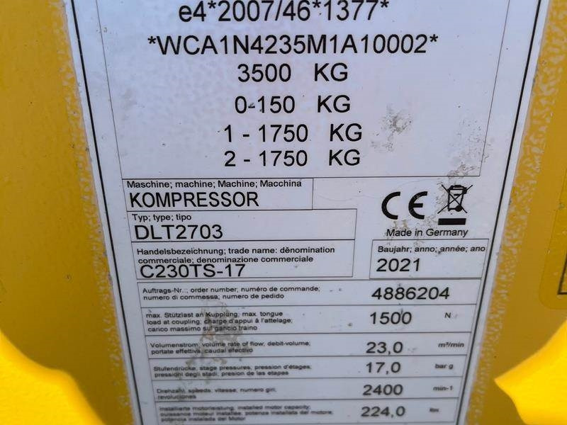 Compair C 230 TS - 17 - Kompresor za vazduh: slika 2 Compair C 230 TS - 17 - Kompresor za vazduh: slika 2
