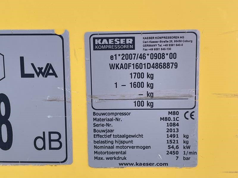 Kaeser M 80 - N - Kompresor za vazduh: slika 4 Kaeser M 80 - N - Kompresor za vazduh: slika 4