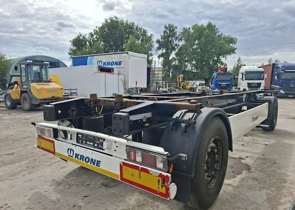 Krone BDF przyczepa - Prikolica za prevoz kontejnera/ Prikolica sa promenjivim sandukom: slika 3 Krone BDF przyczepa - Prikolica za prevoz kontejnera/ Prikolica sa promenjivim sandukom: slika 3