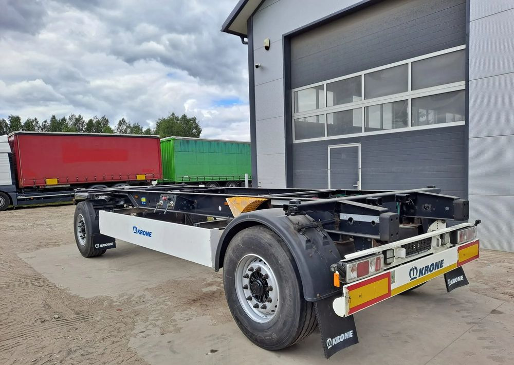 Krone Przyczepa Krone - Prikolica za prevoz kontejnera/ Prikolica sa promenjivim sandukom: slika 4 Krone Przyczepa Krone - Prikolica za prevoz kontejnera/ Prikolica sa promenjivim sandukom: slika 4