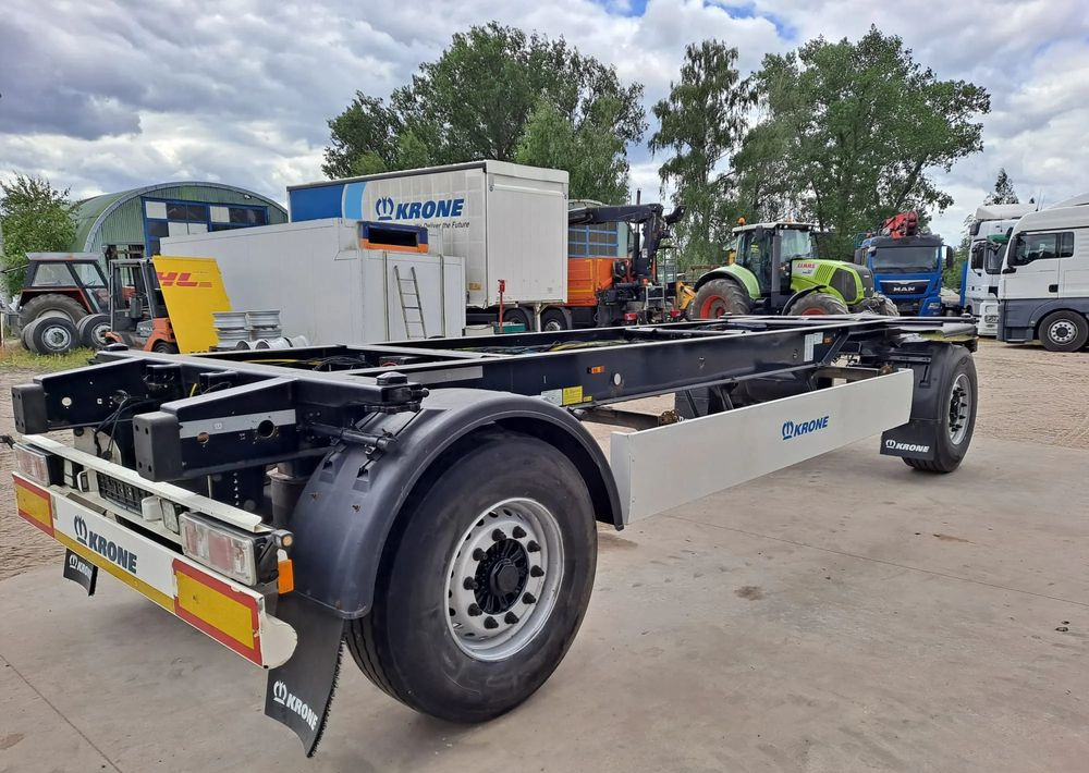 Krone Przyczepa Krone - Prikolica za prevoz kontejnera/ Prikolica sa promenjivim sandukom: slika 3 Krone Przyczepa Krone - Prikolica za prevoz kontejnera/ Prikolica sa promenjivim sandukom: slika 3