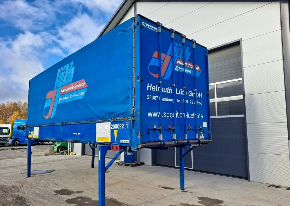 Krone Zabudowa BDF 7,45 18 palet Faktura VAT - Promenjivo telo sa ceradom: slika 4 Krone Zabudowa BDF 7,45 18 palet Faktura VAT - Promenjivo telo sa ceradom: slika 4