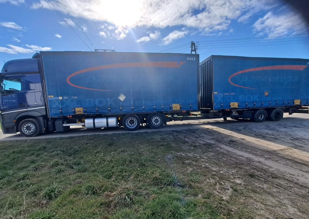 Kamion sa ceradom Mercedes-Benz Actros 2542 zestaw jumbo 7,70: slika 8