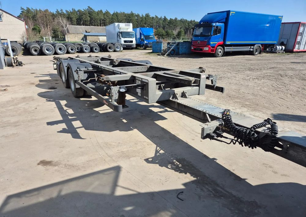 Wecon Przyczepa jumbo tandem Wecon BDF Krone, ocynkowana - Prikolica za prevoz kontejnera/ Prikolica sa promenjivim sandukom: slika 1 Wecon Przyczepa jumbo tandem Wecon BDF Krone, ocynkowana - Prikolica za prevoz kontejnera/ Prikolica sa promenjivim sandukom: slika 1