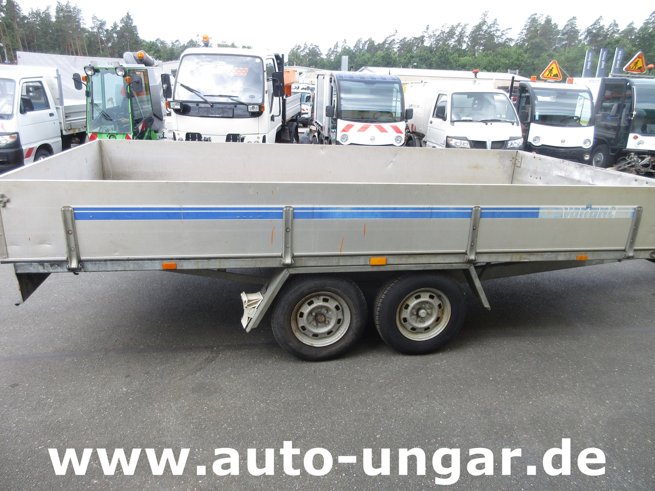 Buhl Variant 2000 Anhänger Pritsche Hochlader 2.000kg Alubordwände - Plato prikolica: slika 2 Buhl Variant 2000 Anhänger Pritsche Hochlader 2.000kg Alubordwände - Plato prikolica: slika 2