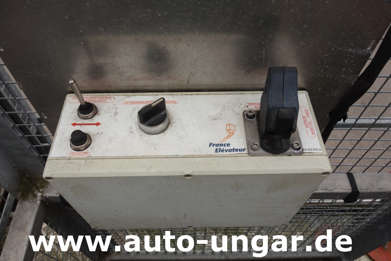 Vazdušna platforma France Elevateur FE Lor'Axe - 4'Axe Railroad Hubarbeitsbühne Zweiwege Oberleitung 4x4: slika 13