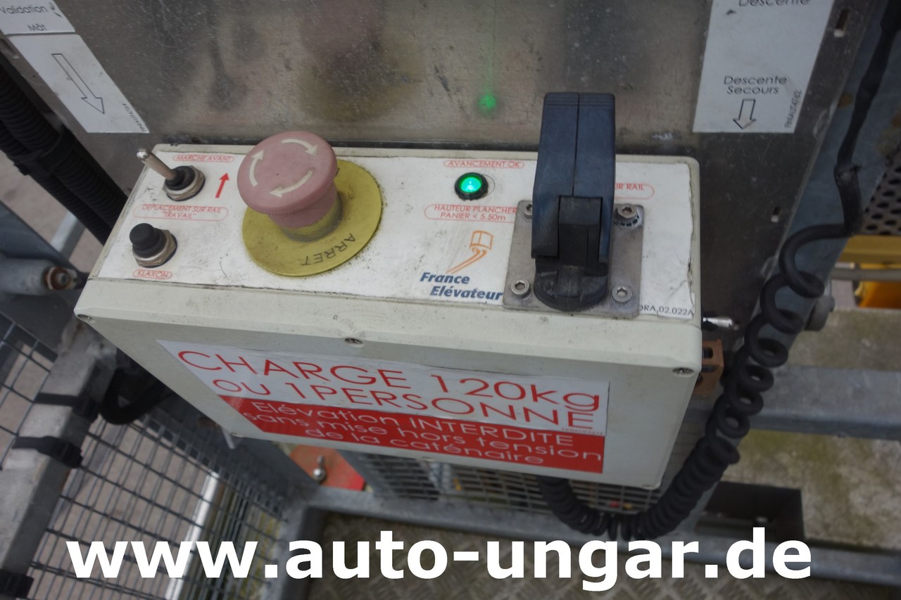 Vazdušna platforma France Elevateur FE Lor'Axe - 4'Axe Railroad Hubarbeitsbühne Zweiwege Oberleitung 4x4: slika 12