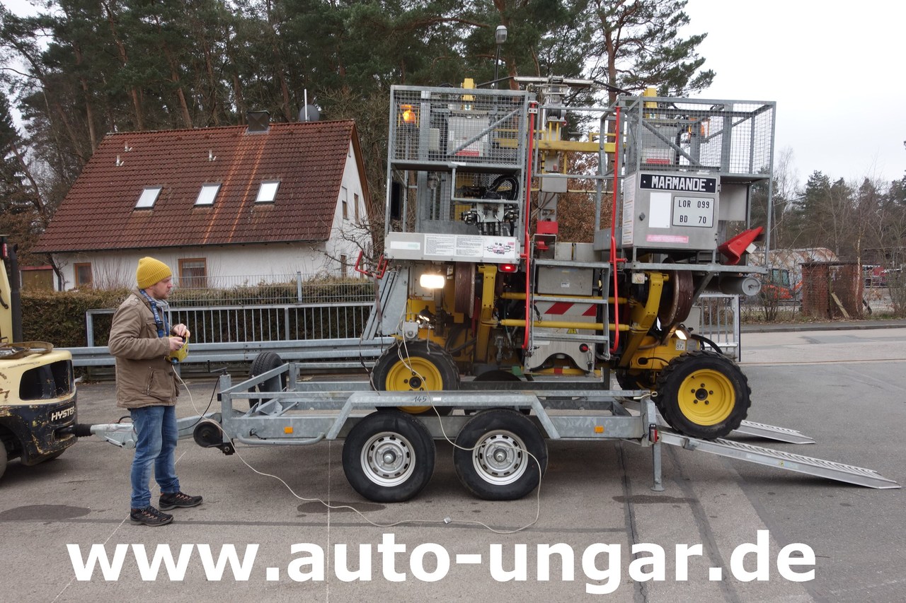 Vazdušna platforma France Elevateur FE Lor'Axe - 4'Axe Railroad Hubarbeitsbühne Zweiwege Oberleitung 4x4: slika 20