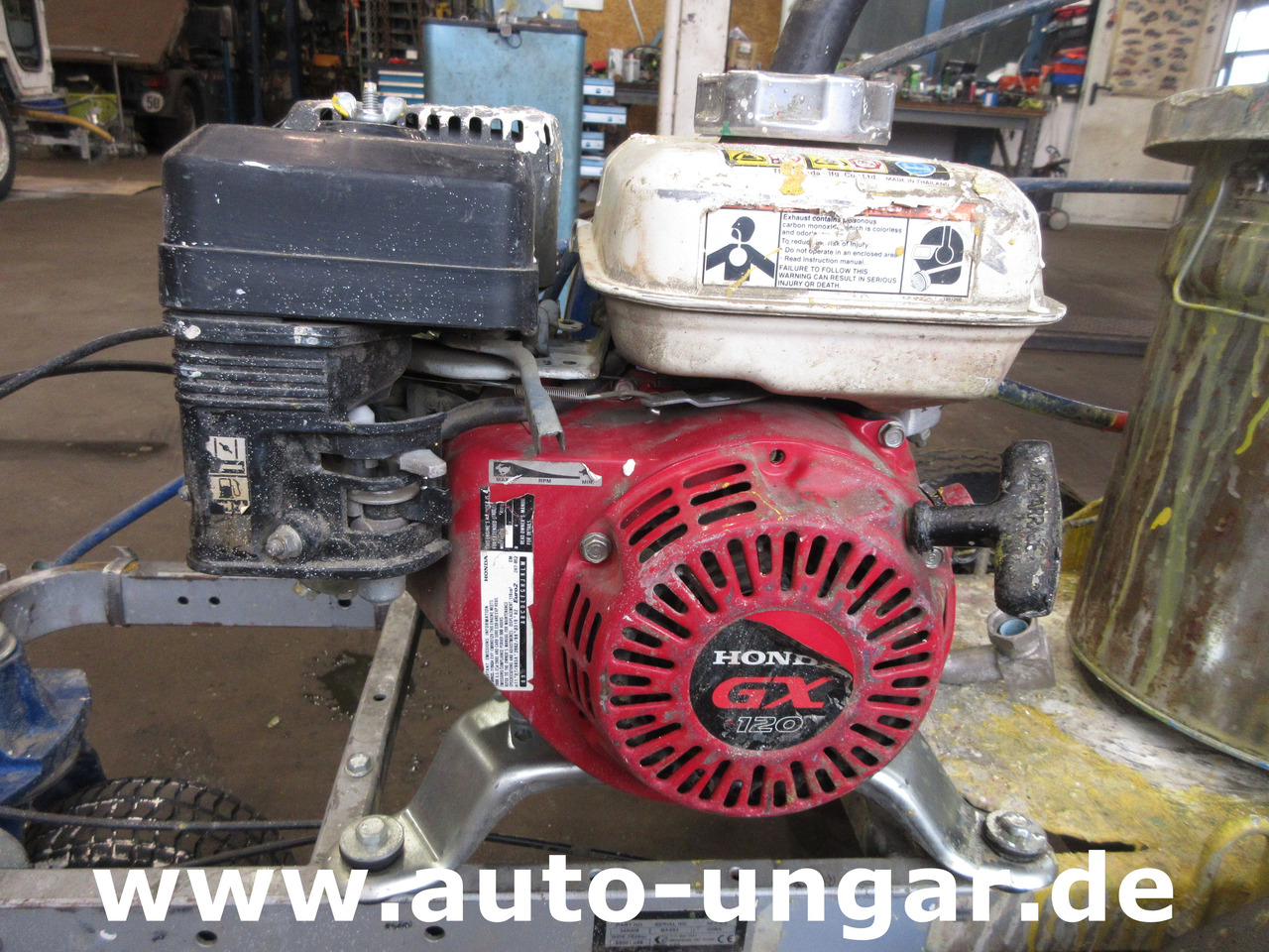 Graco LineLazer IV 3900 Airless Pumpe defekt Straßenmarkierung Roadmarking Traceuse - Mašina za asfalt: slika 5 Graco LineLazer IV 3900 Airless Pumpe defekt Straßenmarkierung Roadmarking Traceuse - Mašina za asfalt: slika 5
