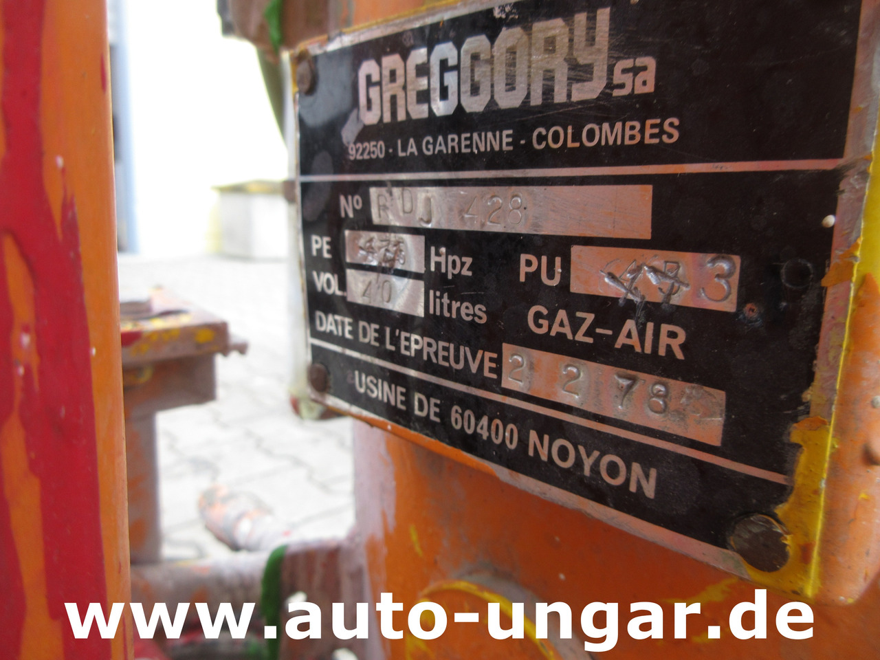 Greggory Roadmarking Straßenmarkiermaschine Hofmann Graco LineLazer Euroliners - Mašina za asfalt: slika 5 Greggory Roadmarking Straßenmarkiermaschine Hofmann Graco LineLazer Euroliners - Mašina za asfalt: slika 5