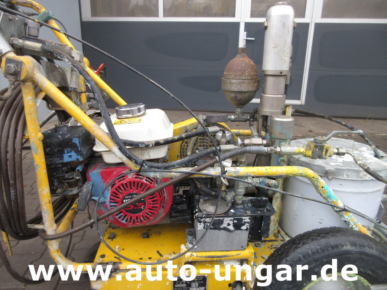 ProSign Citadine Graco LineLazer Airless Road Marking Machine Straßenmarkiermaschine Markiermaschine - Mašina za asfalt: slika 2 ProSign Citadine Graco LineLazer Airless Road Marking Machine Straßenmarkiermaschine Markiermaschine - Mašina za asfalt: slika 2