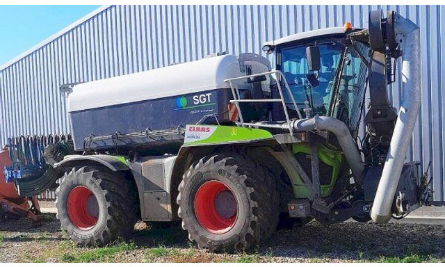 Claas Xerion 4000/783 + SGT(Bauer) - Rasipač prirodnog đubirva: slika 2 Claas Xerion 4000/783 + SGT(Bauer) - Rasipač prirodnog đubirva: slika 2
