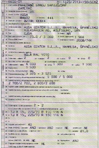 AUSA B 200H 4x4 sklápěč sypač zametač radlice - Građevinska mašina: slika 5 AUSA B 200H 4x4 sklápěč sypač zametač radlice - Građevinska mašina: slika 5
