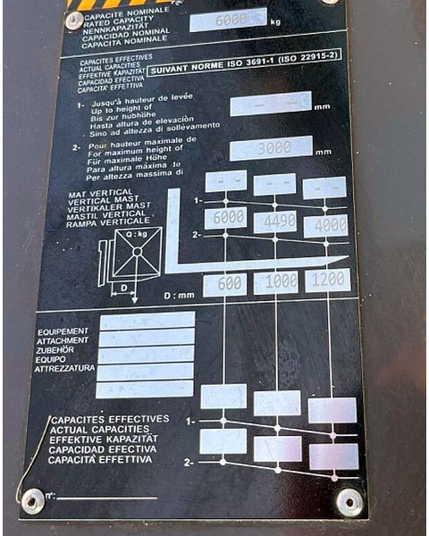 Manitou MI 60D - Dizel viljuškar: slika 5 Manitou MI 60D - Dizel viljuškar: slika 5