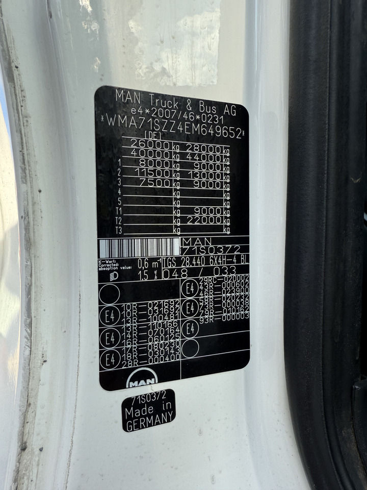 MAN TGS 28.440 6X4H-4 Atlas 290 bis 24 Meter - Kamion sa dizalicom, Kamion sa tovarnim sandukom: slika 5 MAN TGS 28.440 6X4H-4 Atlas 290 bis 24 Meter - Kamion sa dizalicom, Kamion sa tovarnim sandukom: slika 5