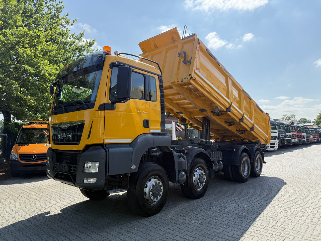 MAN TGS 41.500 8X6 BB Meiller - Istovarivač: slika 1 MAN TGS 41.500 8X6 BB Meiller - Istovarivač: slika 1