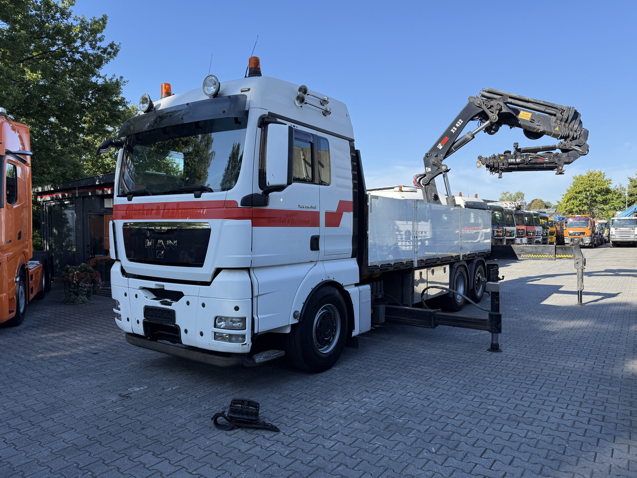 MAN TGX 26.480 6X2 Hiab 422 + Jib + Winde - Kamion sa tovarnim sandukom, Kamion sa dizalicom: slika 1 MAN TGX 26.480 6X2 Hiab 422 + Jib + Winde - Kamion sa tovarnim sandukom, Kamion sa dizalicom: slika 1