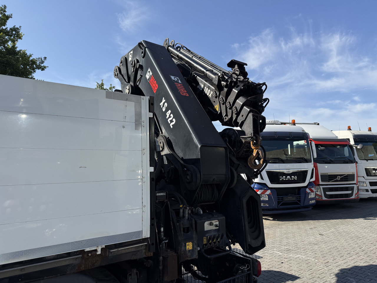 MAN TGX 26.480 6X2 Hiab 422 + Jib + Winde - Kamion sa dizalicom, Kamion sa tovarnim sandukom: slika 3 MAN TGX 26.480 6X2 Hiab 422 + Jib + Winde - Kamion sa dizalicom, Kamion sa tovarnim sandukom: slika 3
