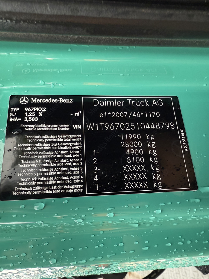 Mercedes-Benz Atego 1227 Kran MKG 96 - Kamion sa tovarnim sandukom, Kamion sa dizalicom: slika 5 Mercedes-Benz Atego 1227 Kran MKG 96 - Kamion sa tovarnim sandukom, Kamion sa dizalicom: slika 5