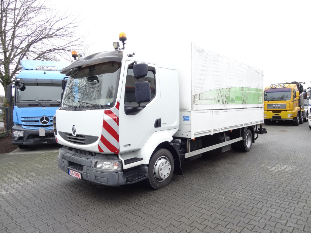 Kamion sa tovarnim sandukom, Kamion sa dizalicom Renault Midlum 300.12 Fassi F80: slika 9