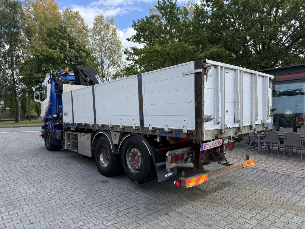 Istovarivač, Kamion sa dizalicom Scania R380 6X2*4 Kipper mit Kran HIAB 220: slika 15