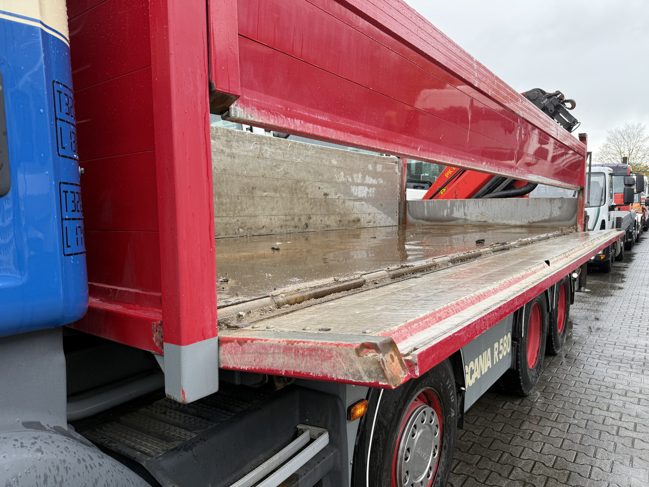 Scania R580 V8 8X4 Kipper Kran Palfinger 22002 - Istovarivač, Kamion sa dizalicom: slika 5 Scania R580 V8 8X4 Kipper Kran Palfinger 22002 - Istovarivač, Kamion sa dizalicom: slika 5