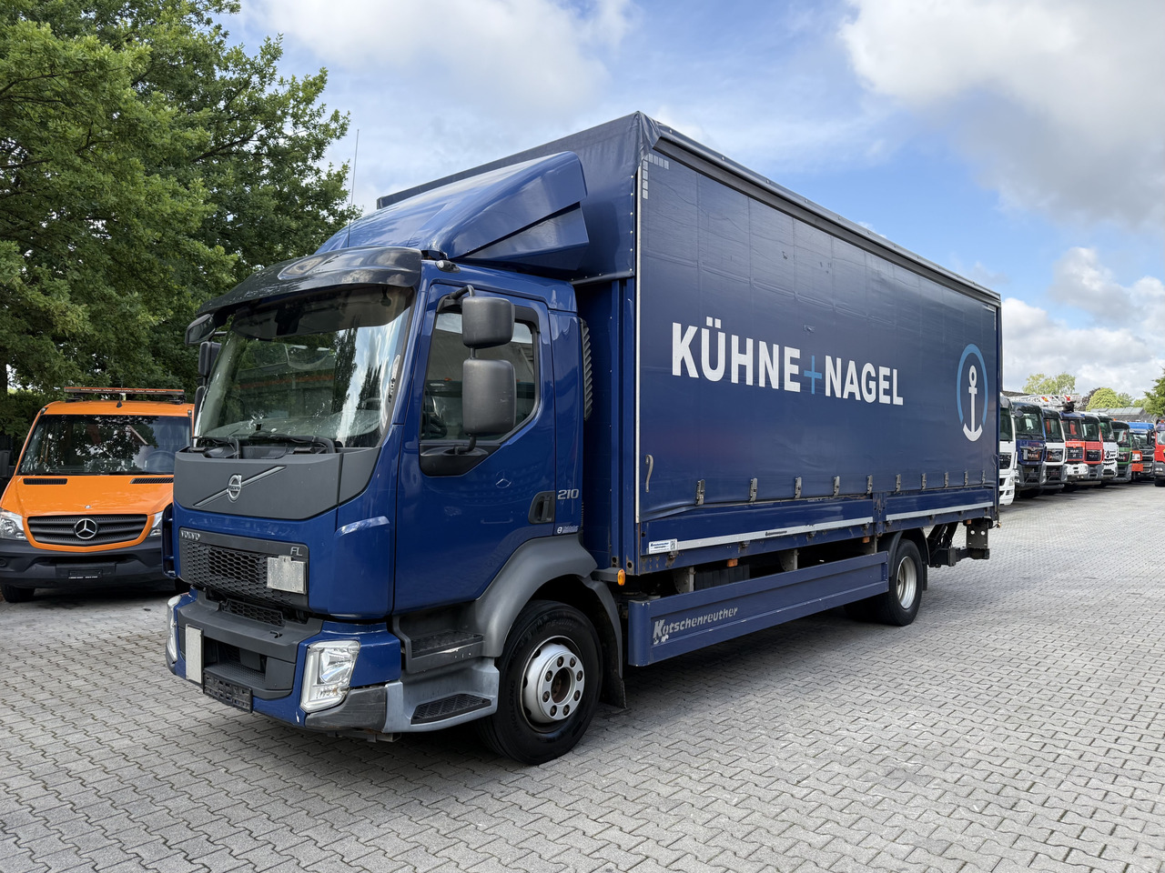 Volvo FL210 14 Tonner - Kamion sa ceradom: slika 1 Volvo FL210 14 Tonner - Kamion sa ceradom: slika 1
