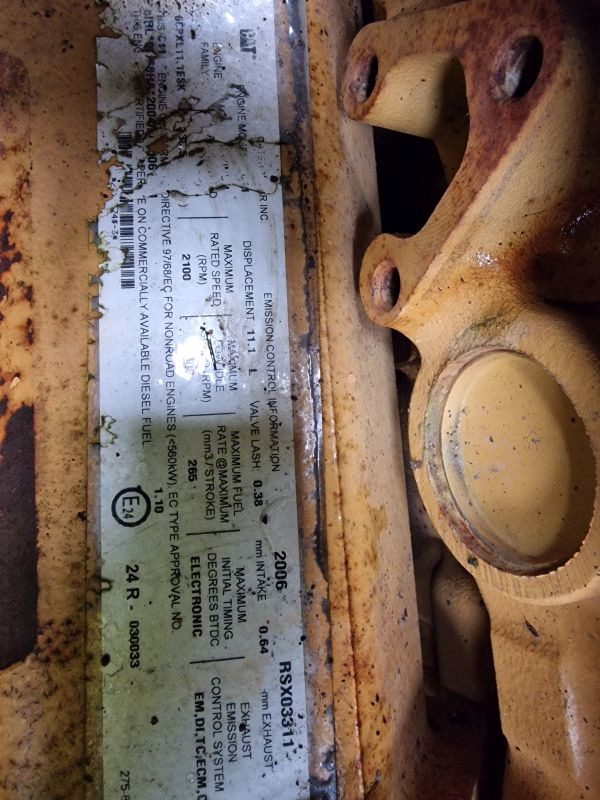 Caterpillar C11 RSX 966H Engine (Plant) - Motor za Građevinska mašina: slika 2 Caterpillar C11 RSX 966H Engine (Plant) - Motor za Građevinska mašina: slika 2