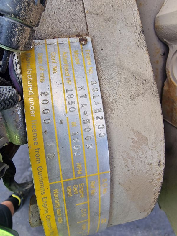 Cummins KTA-50G3 Engine (Plant) - Motor za Građevinska mašina: slika 2 Cummins KTA-50G3 Engine (Plant) - Motor za Građevinska mašina: slika 2