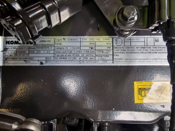 Cummins/Komatsu QSB4.5/SAA4D107E-3 Engine (Plant) - Motor za Građevinska mašina: slika 2 Cummins/Komatsu QSB4.5/SAA4D107E-3 Engine (Plant) - Motor za Građevinska mašina: slika 2