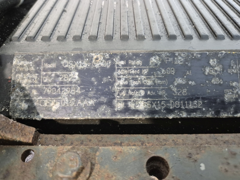 Cummins QSX15-C600 CPL 2825 Engine (Industrial) - Motor za Industrijska oprema: slika 2 Cummins QSX15-C600 CPL 2825 Engine (Industrial) - Motor za Industrijska oprema: slika 2
