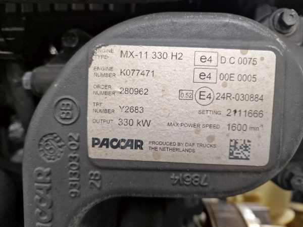 DAF MX-11 330 H2 Engine (Truck) - Motor za Kamion: slika 2 DAF MX-11 330 H2 Engine (Truck) - Motor za Kamion: slika 2