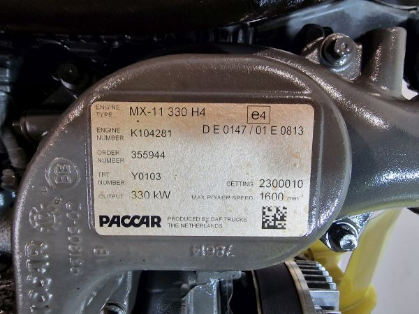 Motor za Kamion DAF MX-11 330 H4 Engine (Truck): slika 11