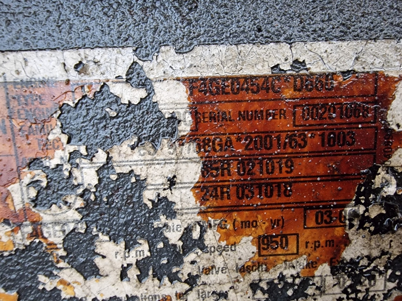 Motor za Građevinska mašina Iveco CNH F4GE0454C*D660 Engine (Plant): slika 11