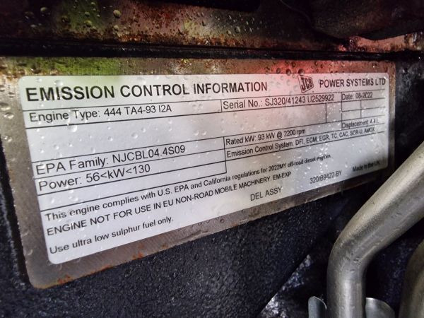 Motor za Građevinska mašina JCB 444 TA4-93 L2A Engine (Plant): slika 11