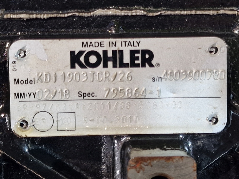 Novu Motor za Industrijska oprema Kohler/JCB KDI1903TCR/26 Engine (Industrial): slika 13