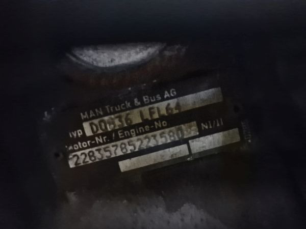 MAN D0836 LFL64 Engine (Truck) - Motor za Kamion: slika 2 MAN D0836 LFL64 Engine (Truck) - Motor za Kamion: slika 2