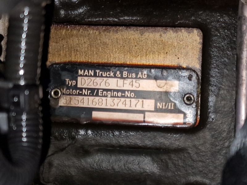 MAN D2676 LF45 Engine (Truck) - Motor za Kamion: slika 2 MAN D2676 LF45 Engine (Truck) - Motor za Kamion: slika 2