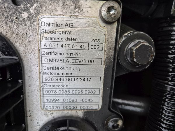 Mercedes Benz OM926LA.EEV/2-03 Econic Spec Engine (Truck) - Motor za Kamion: slika 2 Mercedes Benz OM926LA.EEV/2-03 Econic Spec Engine (Truck) - Motor za Kamion: slika 2