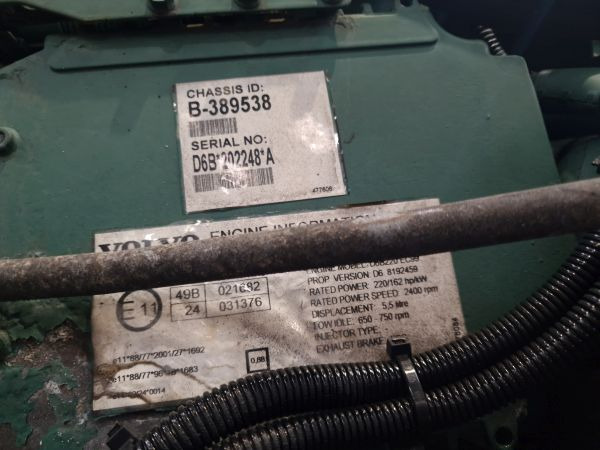 Volvo D6B220 EC09 Engine (Truck) - Motor za Kamion: slika 2 Volvo D6B220 EC09 Engine (Truck) - Motor za Kamion: slika 2