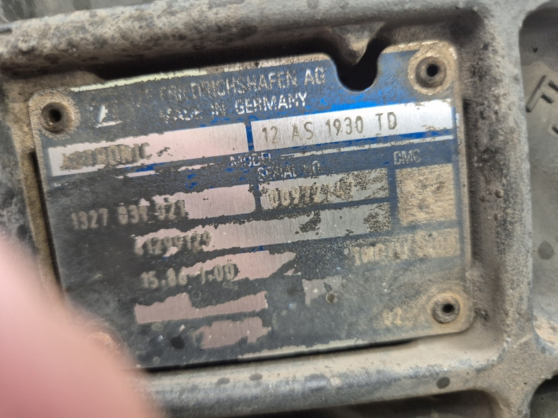 ZF Astronic 12AS1930TD Gearbox - Menjač: slika 2 ZF Astronic 12AS1930TD Gearbox - Menjač: slika 2