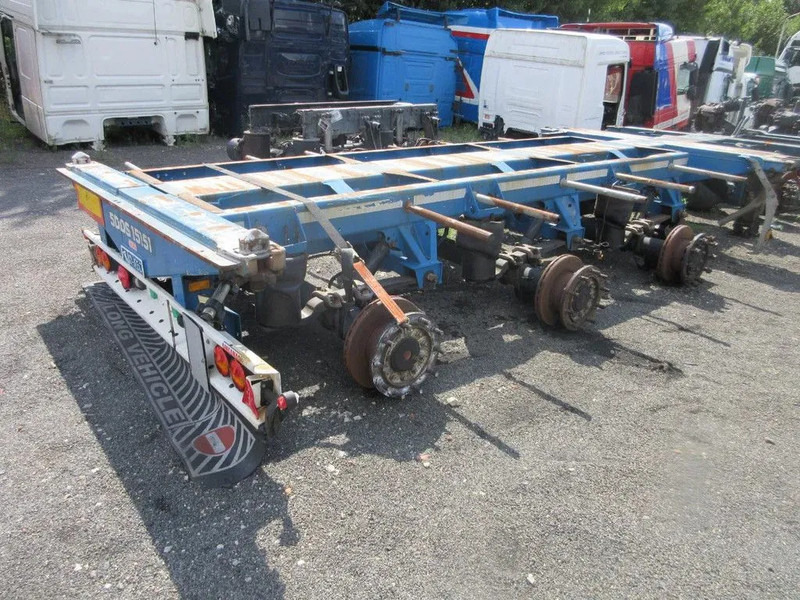 D-Tec FLEXITRAILER VOOR ONDERDELEN SAF AS B9-22S MODEL 2016 - Poluprikolica za prevoz kontejnera/ Poluprikolica sa promenjivim sandukom: slika 2 D-Tec FLEXITRAILER VOOR ONDERDELEN SAF AS B9-22S MODEL 2016 - Poluprikolica za prevoz kontejnera/ Poluprikolica sa promenjivim sandukom: slika 2