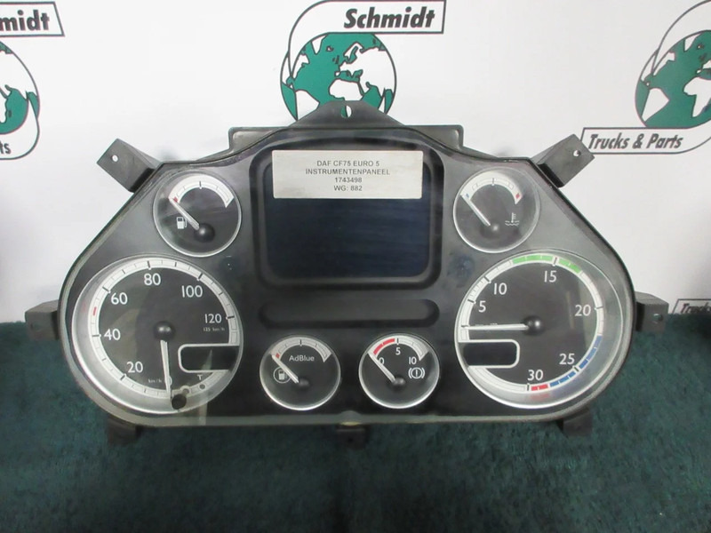 DAF 1743498 DIP 4 INSTRUMENTENPANEEL DAF CF EURO 5 - Komandna tabla za Kamion: slika 4 DAF 1743498 DIP 4 INSTRUMENTENPANEEL DAF CF EURO 5 - Komandna tabla za Kamion: slika 4