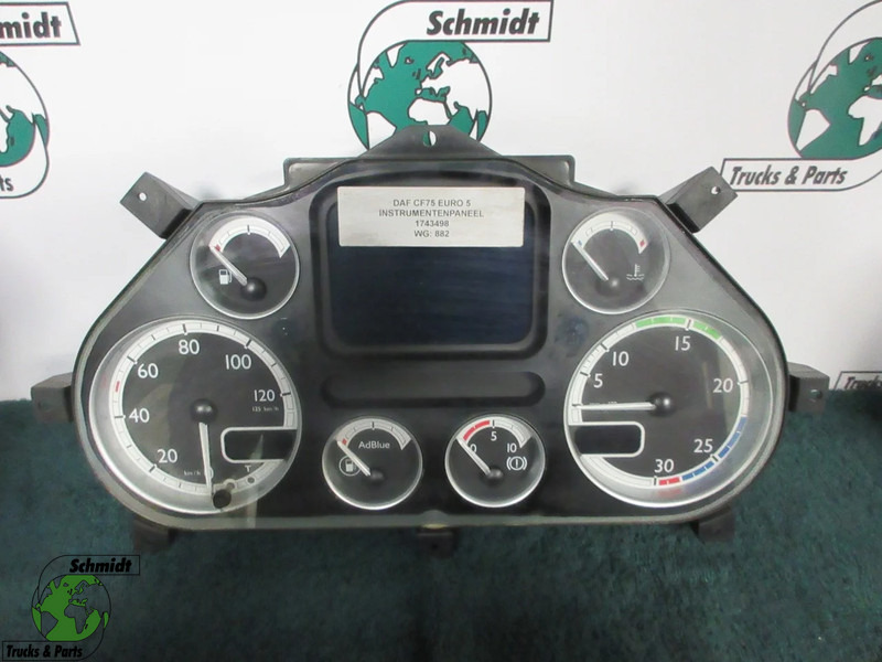 DAF 1743498 DIP 4 INSTRUMENTENPANEEL DAF CF EURO 5 - Komandna tabla za Kamion: slika 1 DAF 1743498 DIP 4 INSTRUMENTENPANEEL DAF CF EURO 5 - Komandna tabla za Kamion: slika 1