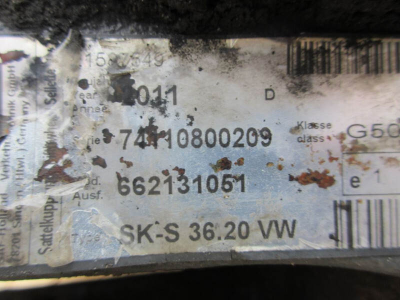 Renault 74110800209 // SK-S 36.20 VW RENAULT T 460 EURO 6 74110800209 // SK-S 36.20 VW RENAULT T 460 EURO 6 - Spojnica na petom točku za Kamion: slika 5 Renault 74110800209 // SK-S 36.20 VW RENAULT T 460 EURO 6 74110800209 // SK-S 36.20 VW RENAULT T 460 EURO 6 - Spojnica na petom točku za Kamion: slika 5